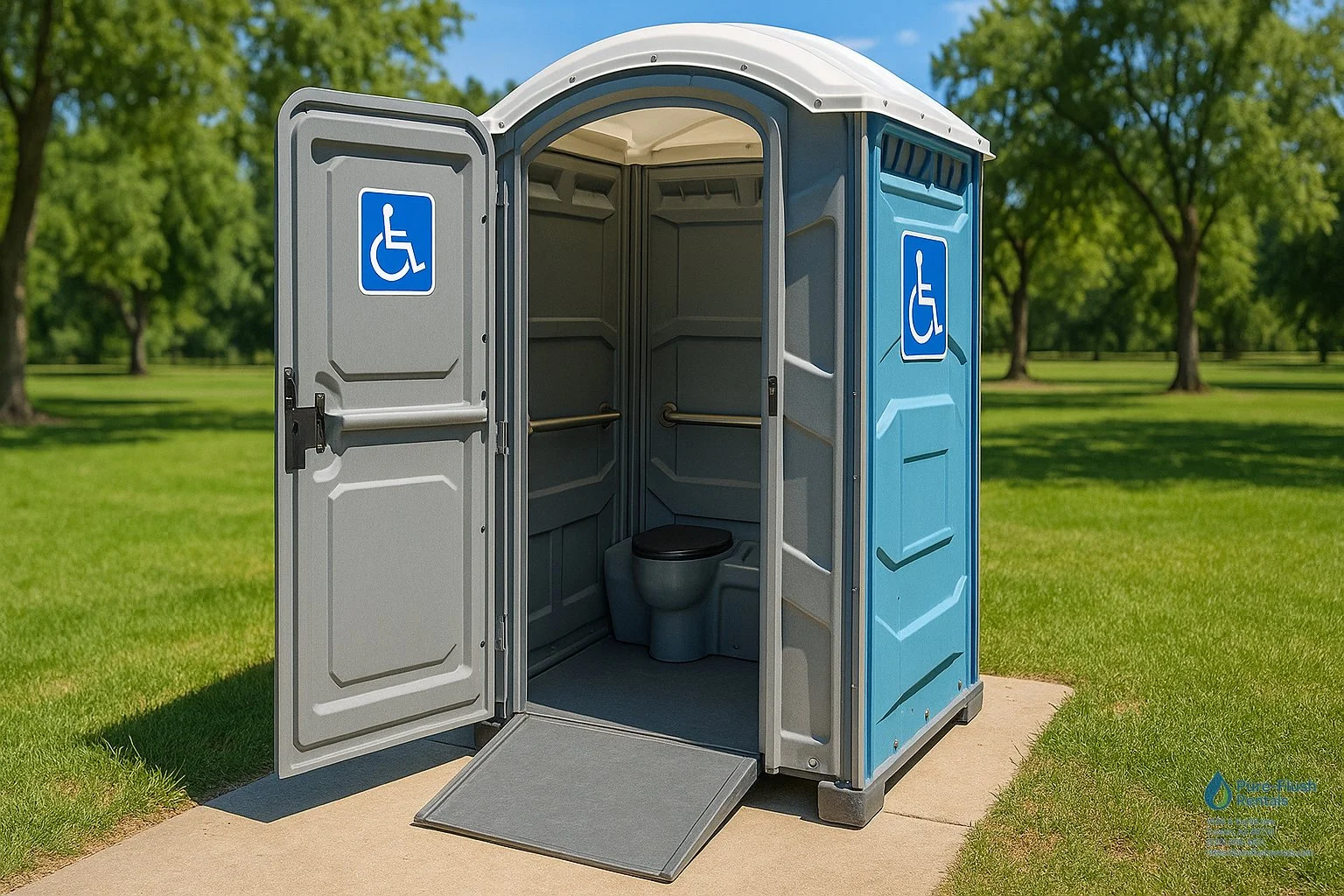 ada compliant portable toilet rental in tucson
