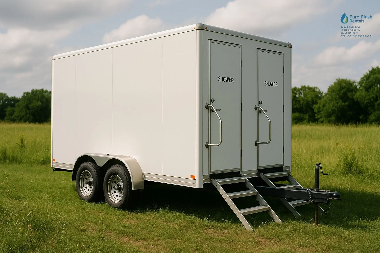 portable shower trailer rental in tucson